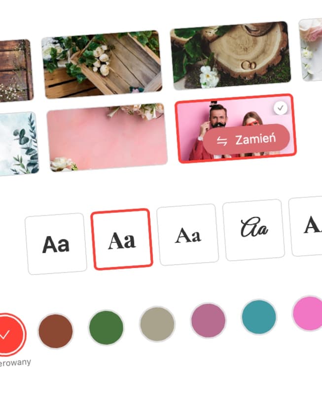 Dostosuj wygląd i treść